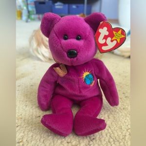 Rare millenium beanie baby